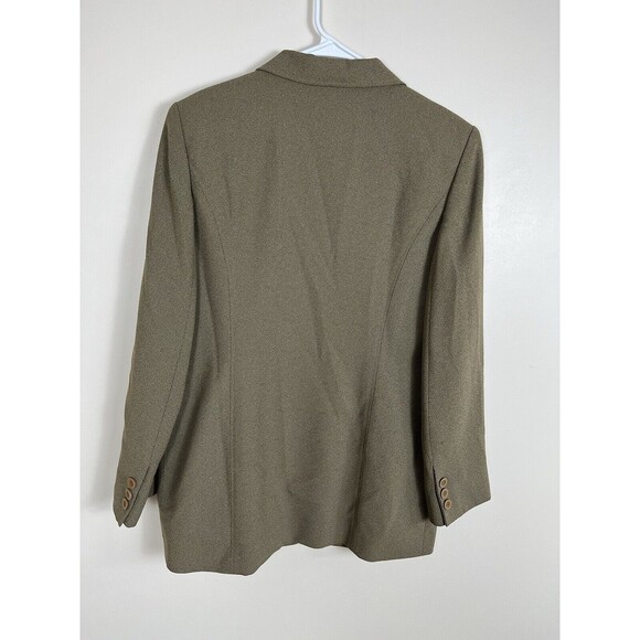 Francess & Rita Women's Blazer Jacket Light Olive Size‎ 12 Lined Y2K Style - Picture 6 of 11